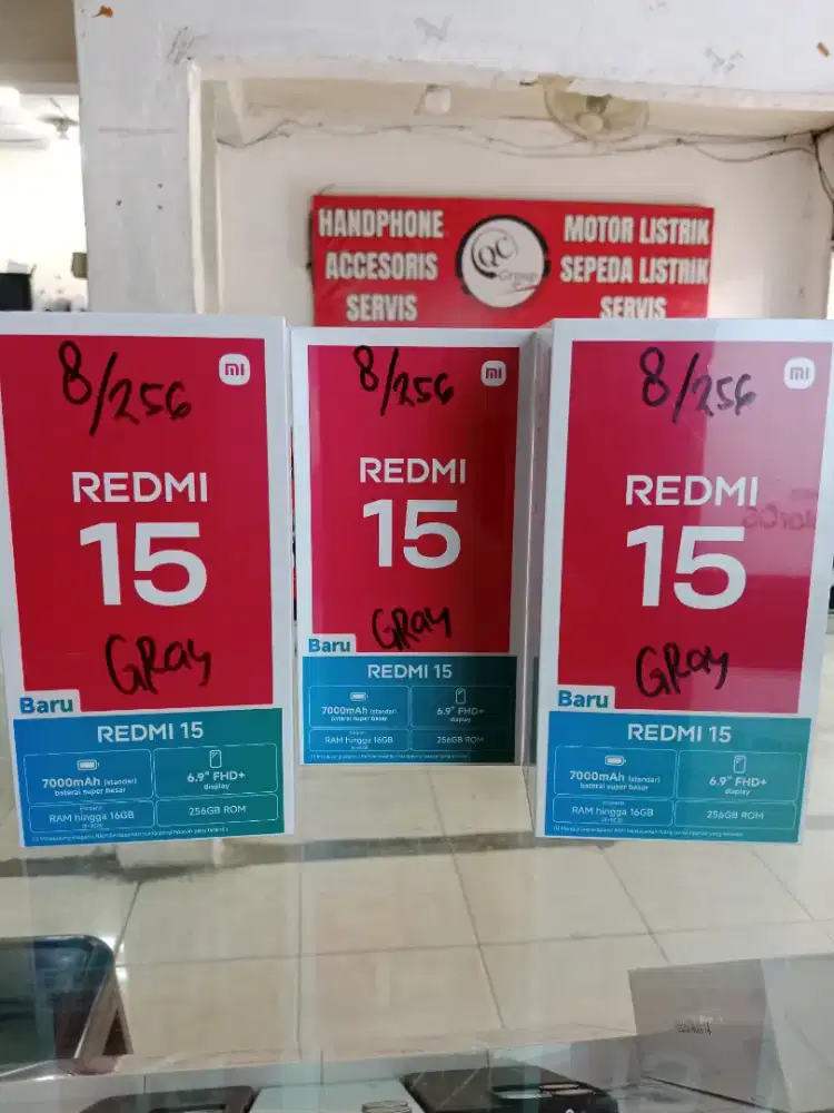 Terbaru Redmi 15 dengan Baterai 7000mAh nihh guyss