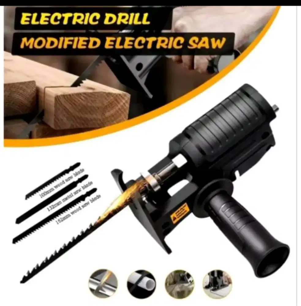 Konverter bor to gergaji dengan 3 mata gergaji bisa  bayar COD