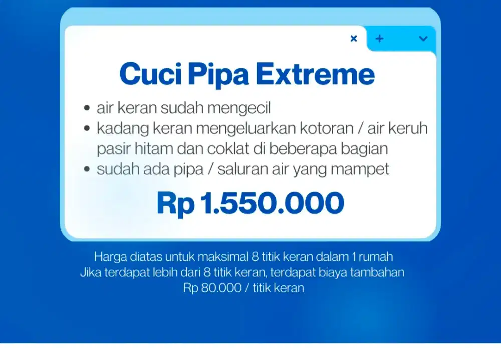 Jasa deXton pipa air cuci tondon bawah, cuci toren