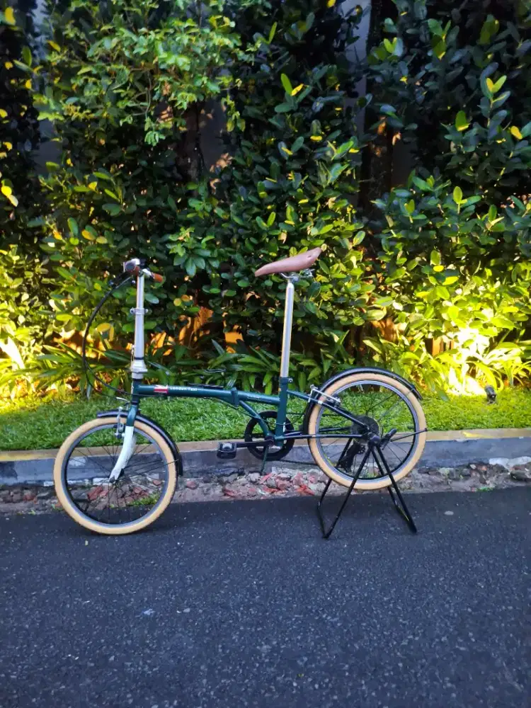 Sepeda Lipat London Taxi GREEN DOFF !!