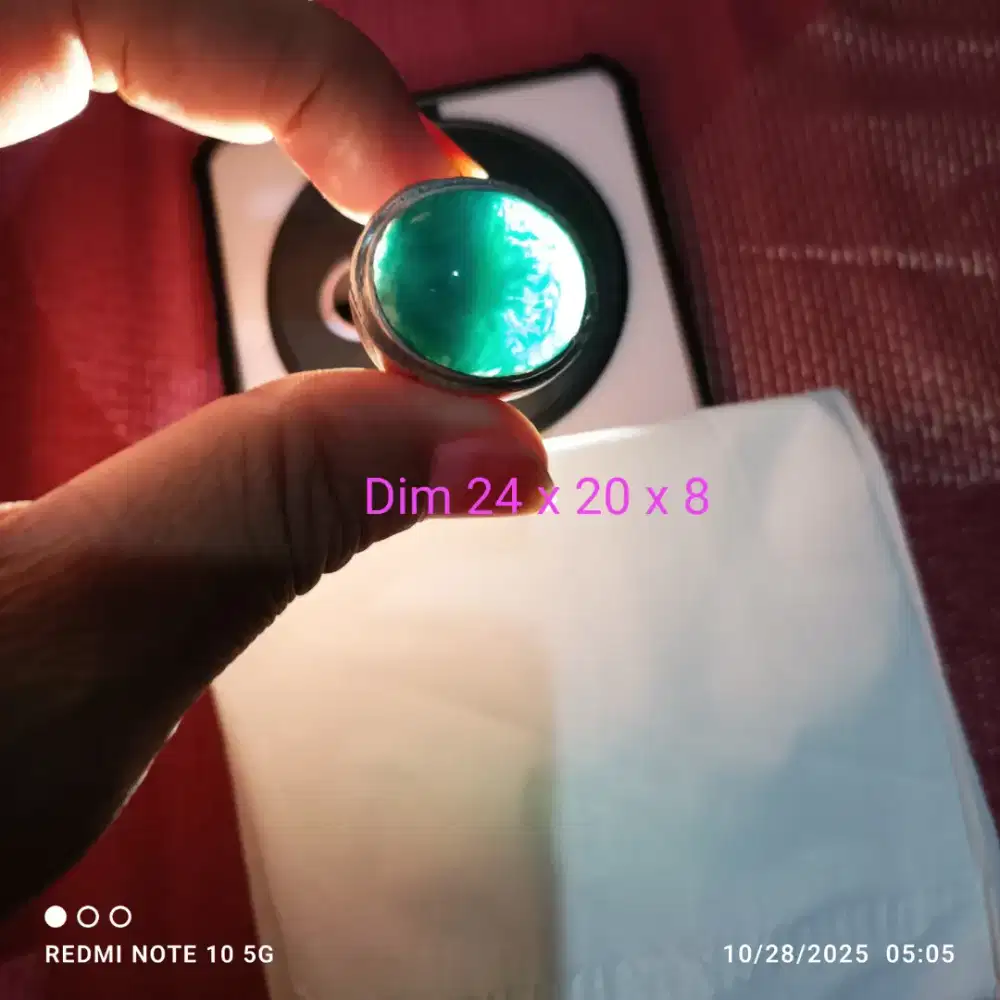 Jual Baca dim 24 x 20 x 8 ring perak