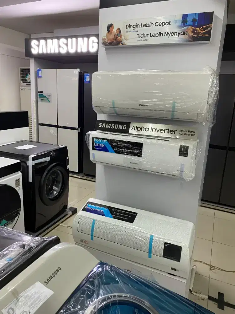 CREDIT AC 1/2 PK SAMSUNG BUNGA 0% FREE DP