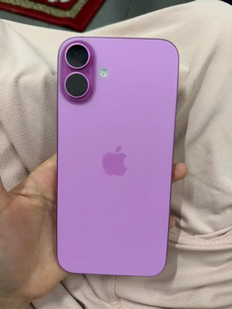 Iphone 16 Plus ex Ibox 256 GB Warna Pink Garansi Aktif