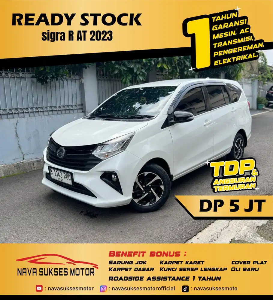 TDP 5 JUTA - SIGRA R AT 2023