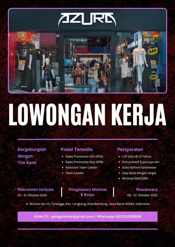 Lowongan Kerja Spb - Bandung