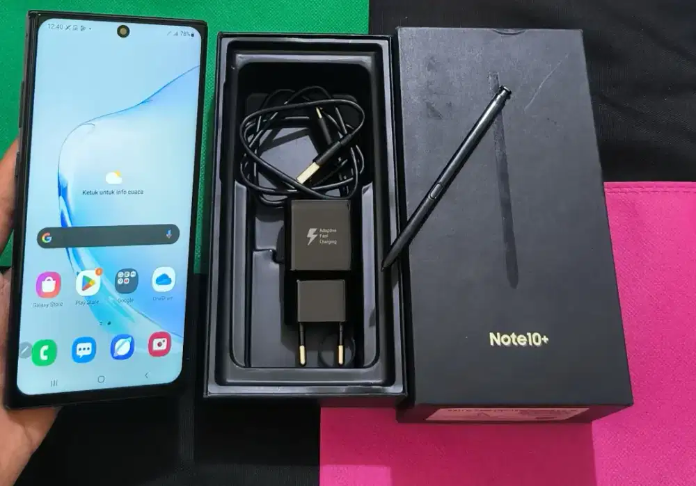 Samsung Note 10Plus Ram 12/256gb