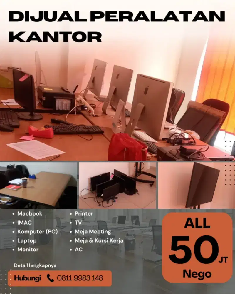 Dijual Perlengkapan Kantor