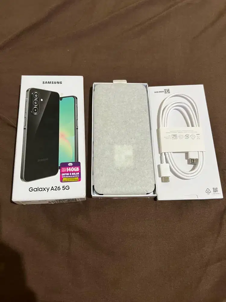 Samsung galaxy A26 5G 8/256 baru unbox aktifasi aja blm di pake