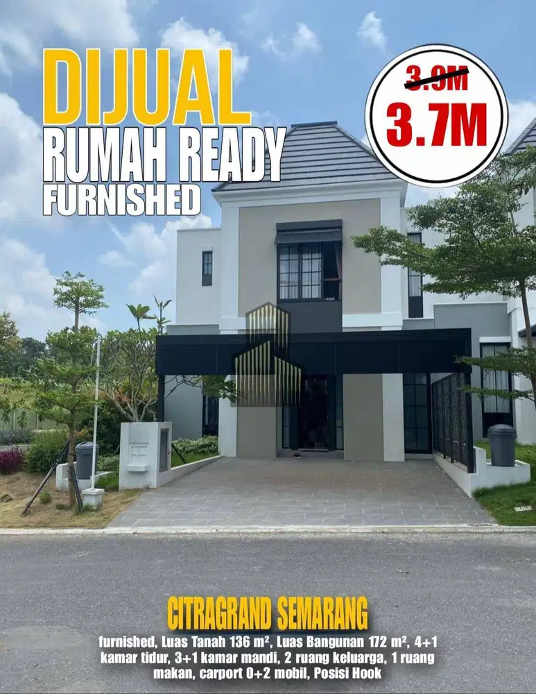 Rmh Baru Cluster Exclusive “Citra grand” Sambiroto Tembalang Semarang