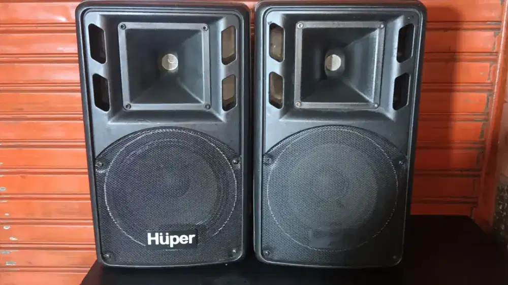 Huper pasif 8inc speker twiter orisinil