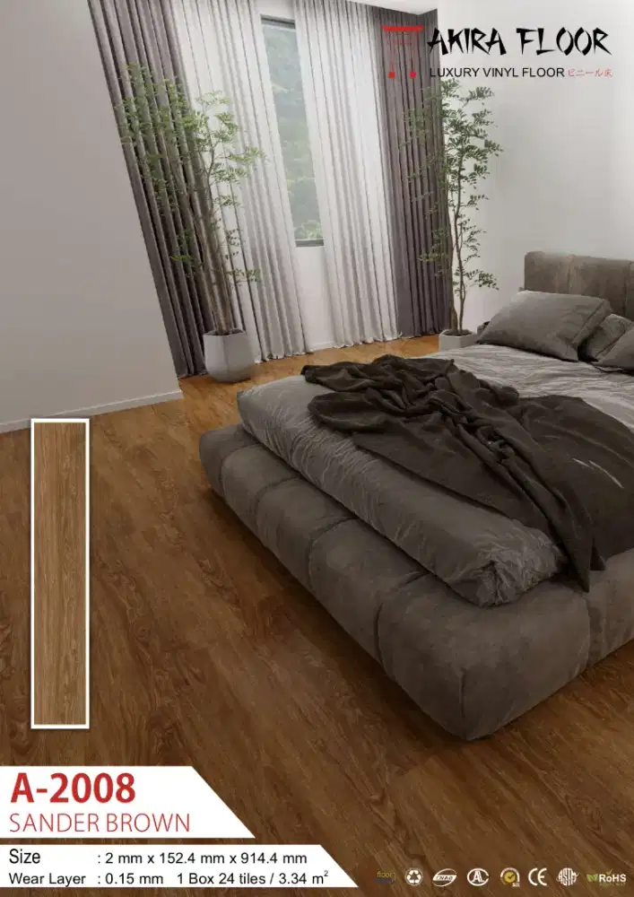 Akira Vinyl Flooring 2mm