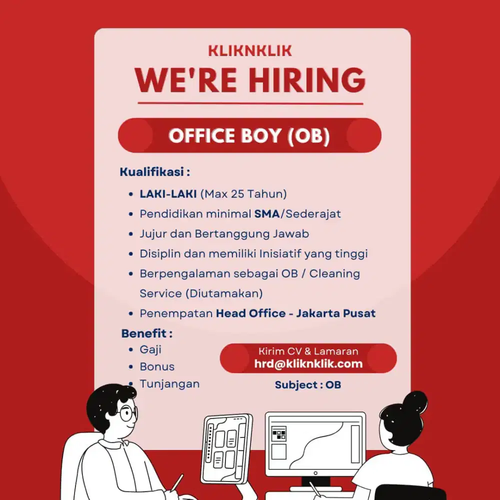 LOKER OB KANTOR