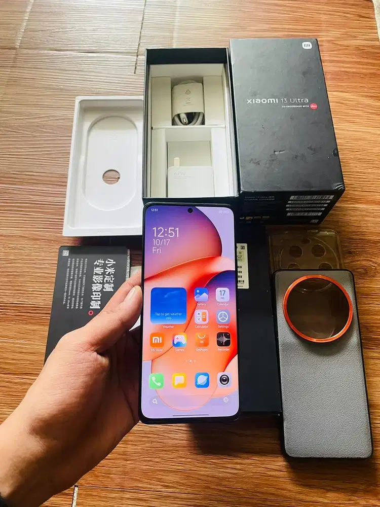 Xiaomi 13 ultra ram 12/256 gb imei beacukai fullset