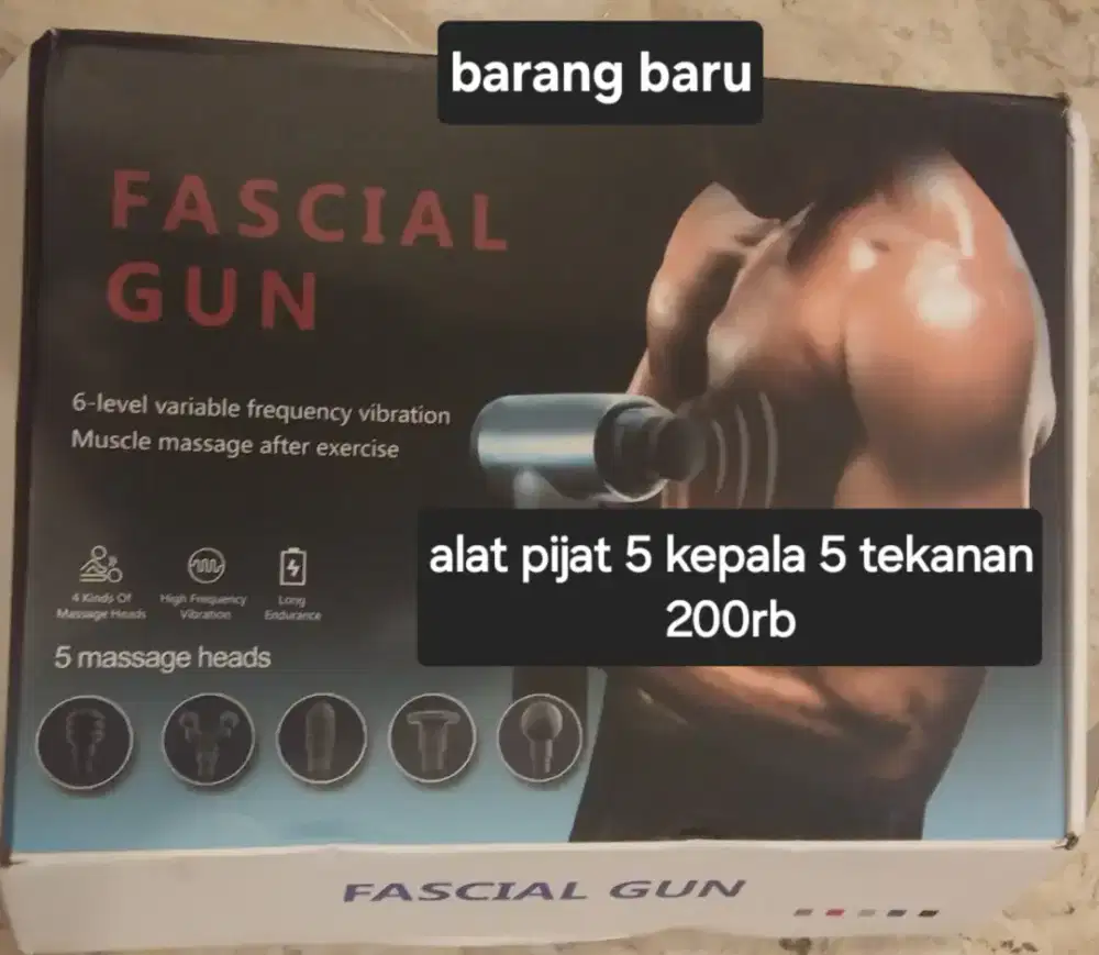 Alat pijat portable 5 kekuatan
