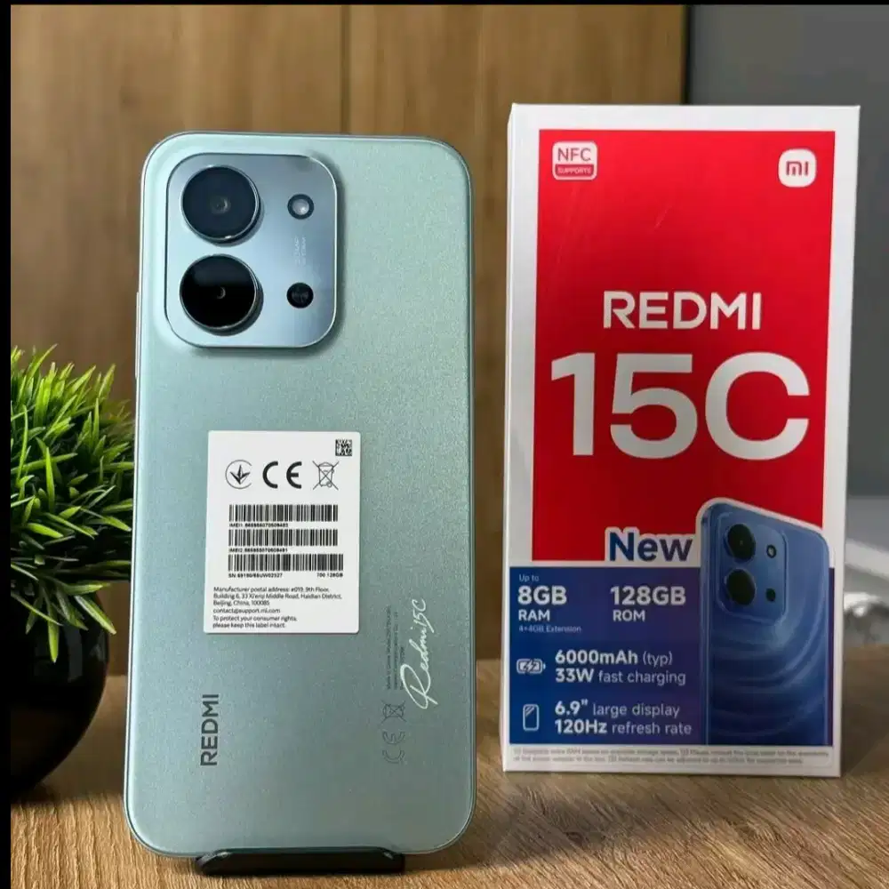 Redmi 15C ram 16GB/256GB