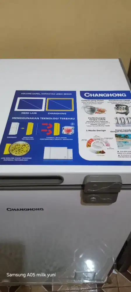 Frezer box changhong
