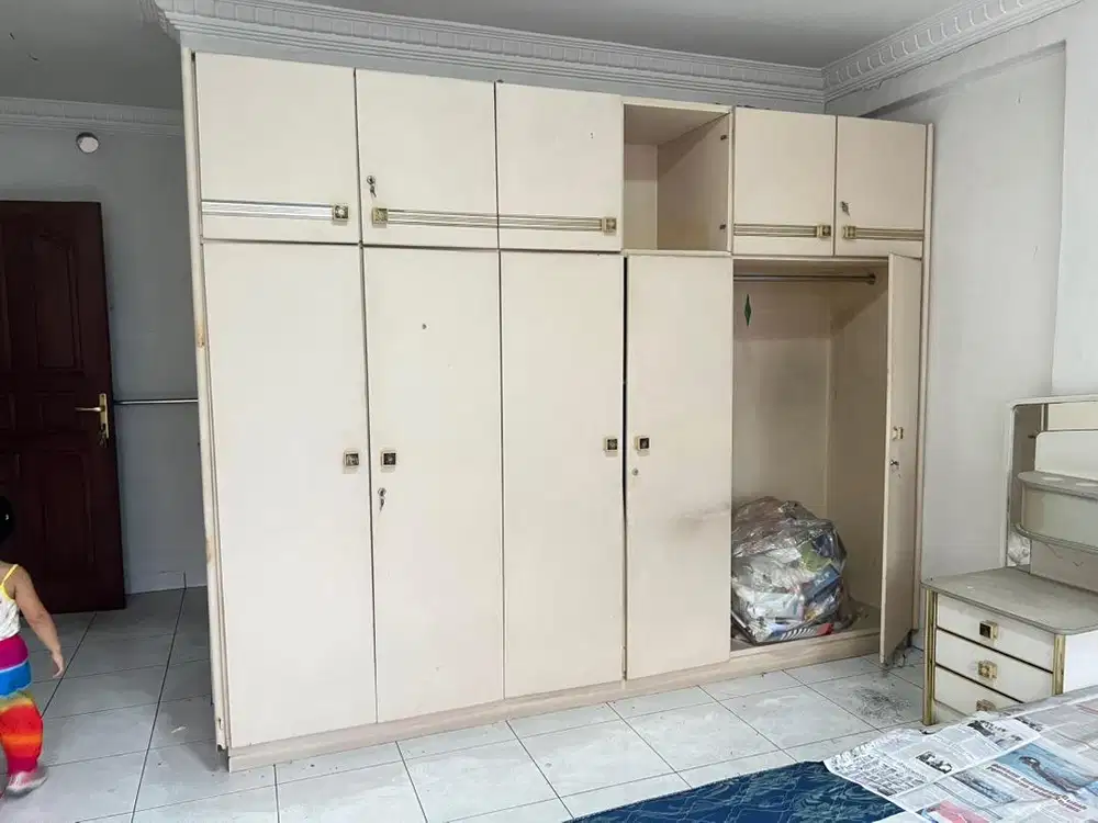 Perabot Kamar Penganti Set Bahan Kayu Keras dan Padat