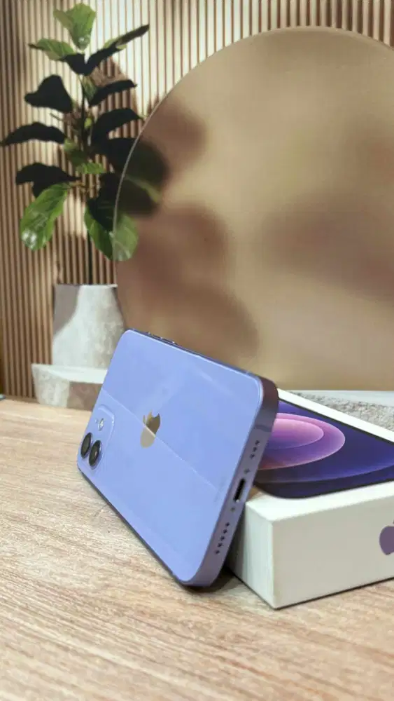 iPhone 12 128GB deep Purple ex iBox second like New