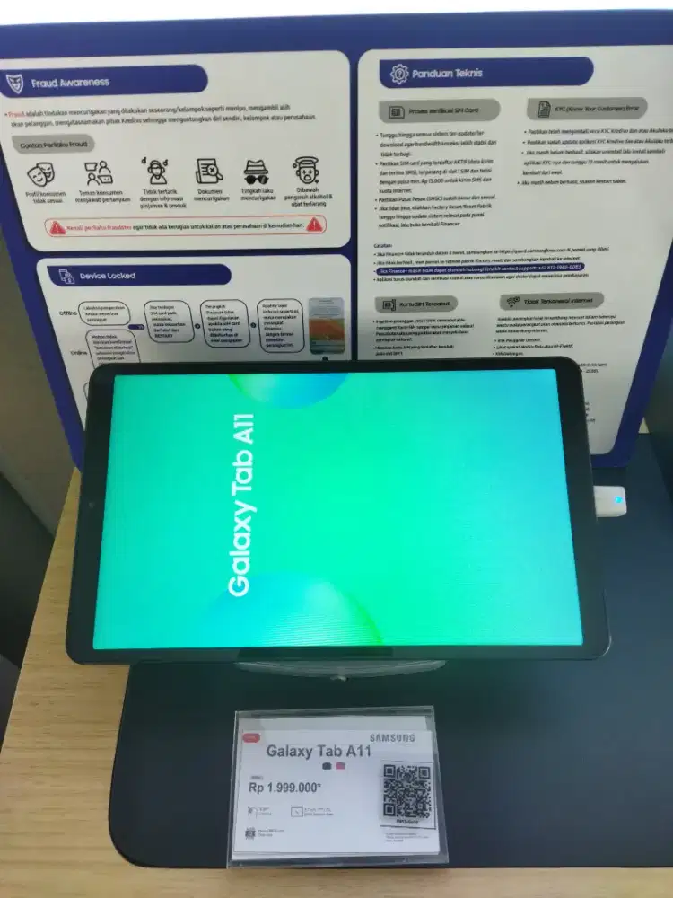 SAMSUNG GALAXY TAB A11 cicilan ringan tanpa kartu kredit