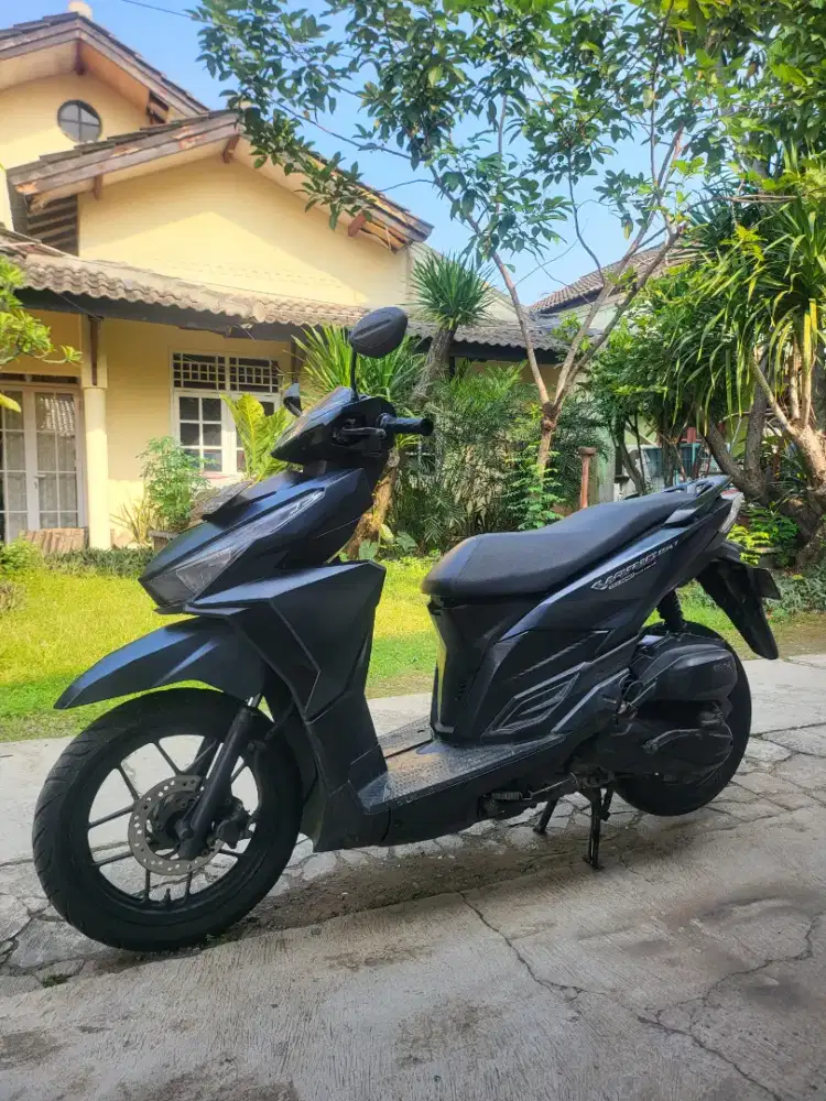 Honda Vario 150 LED 2017/2016 Hitam Doff Orisinil Mulus
