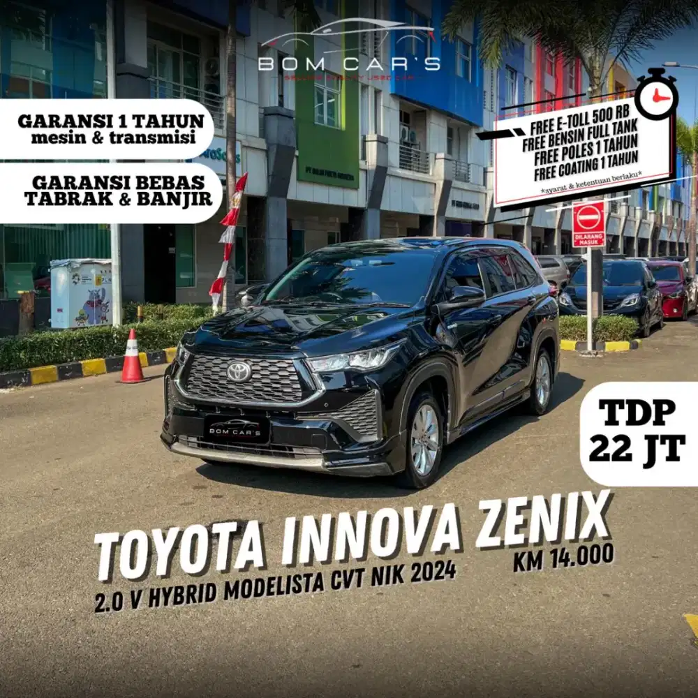 CASH 470 JUTA | TOYOTA INNOVA 2.0 ZENIX V HV MODELLISTA CVT 2024