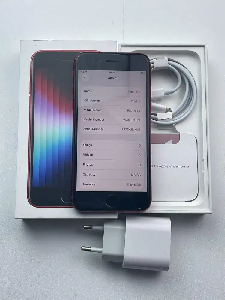 iPhone SE GEN 3 2022 128 Beacukai