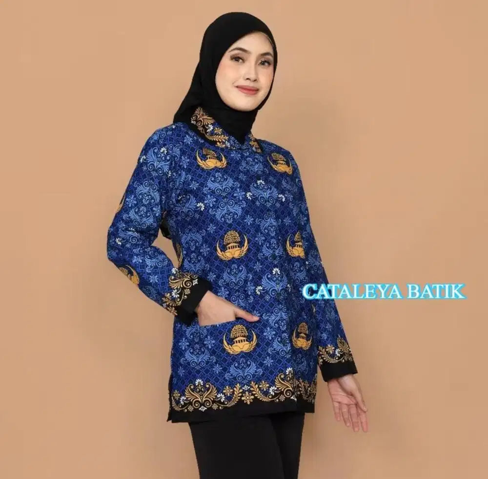 Baju Korpri Wanita Terbaru Full Furing