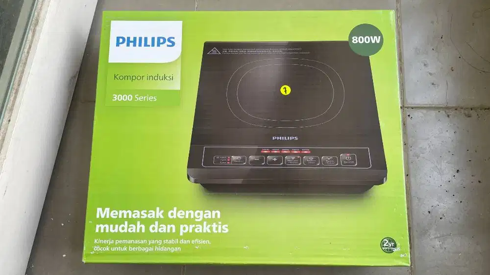 Kompor induksi Philips HD4902/33 3000 series 800W [BARU-GARANSI]