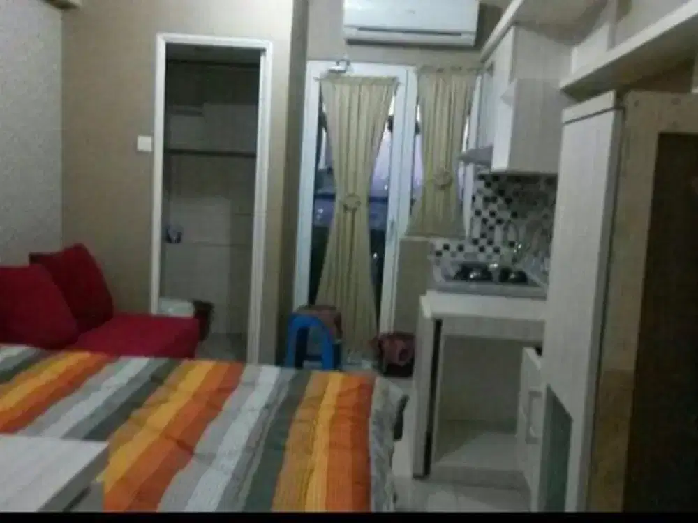 Sewa harian Apartemen Green Pramuka Studio Furnished