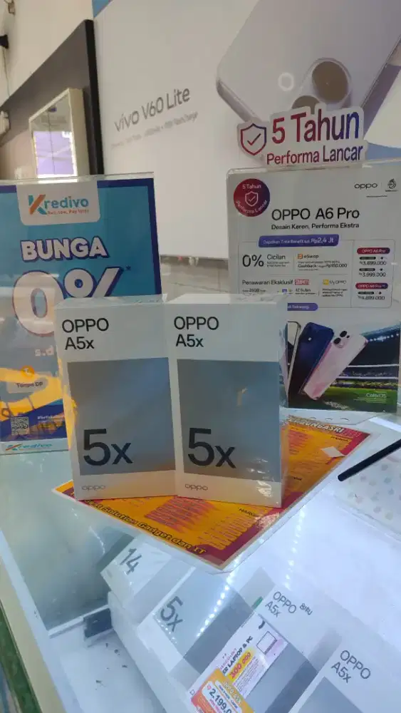 Oppo a5x ram 6+6/128gb bisa kredit tanpa Dp