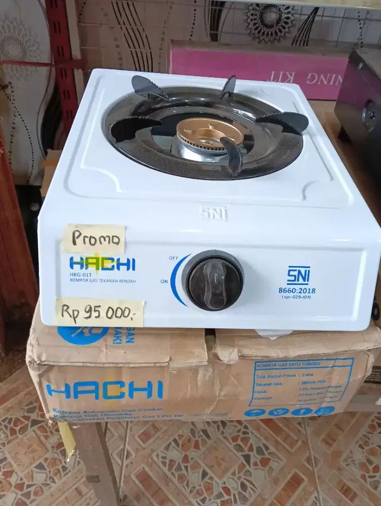 Dijual kompor gas baru murah
