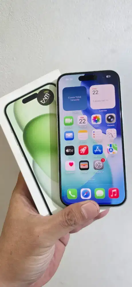 IPhone 15 128gb iBox Pemakaian 1 Bulan