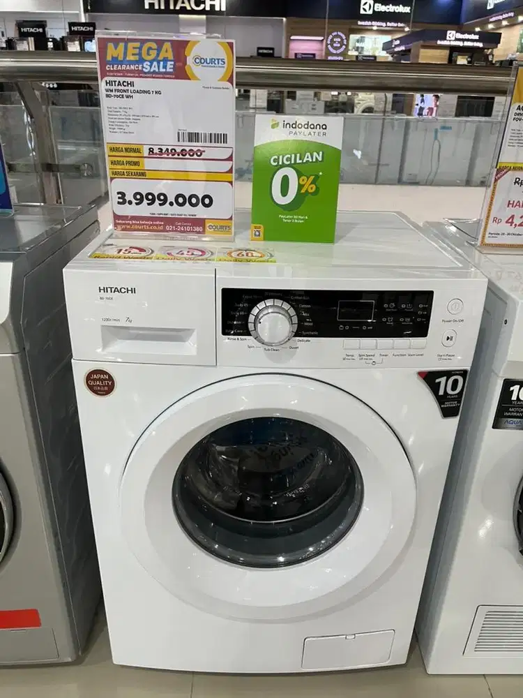 Kredit mesin cuci 0% tanpa DP