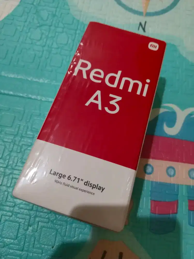 Jual Xiaomi Redmi A3, 
4/128Gb, 
Midnight Black