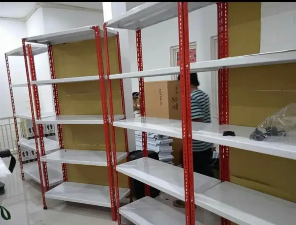 Rak besi rak perlengkapan dapur