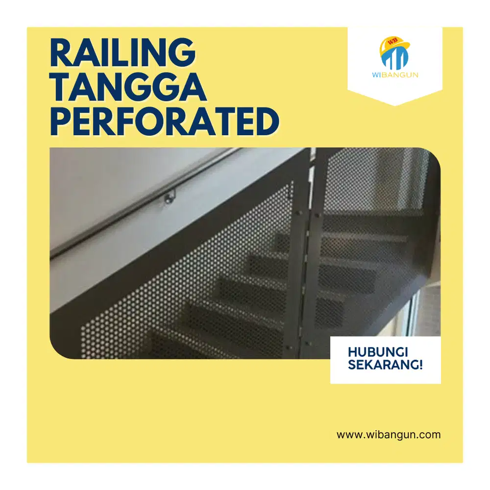 RAILING TANGGA PERFORATED
