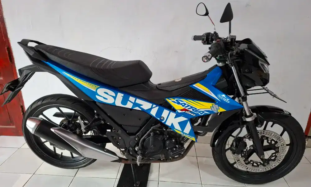 Satria injeksi mulus tanpa lecet