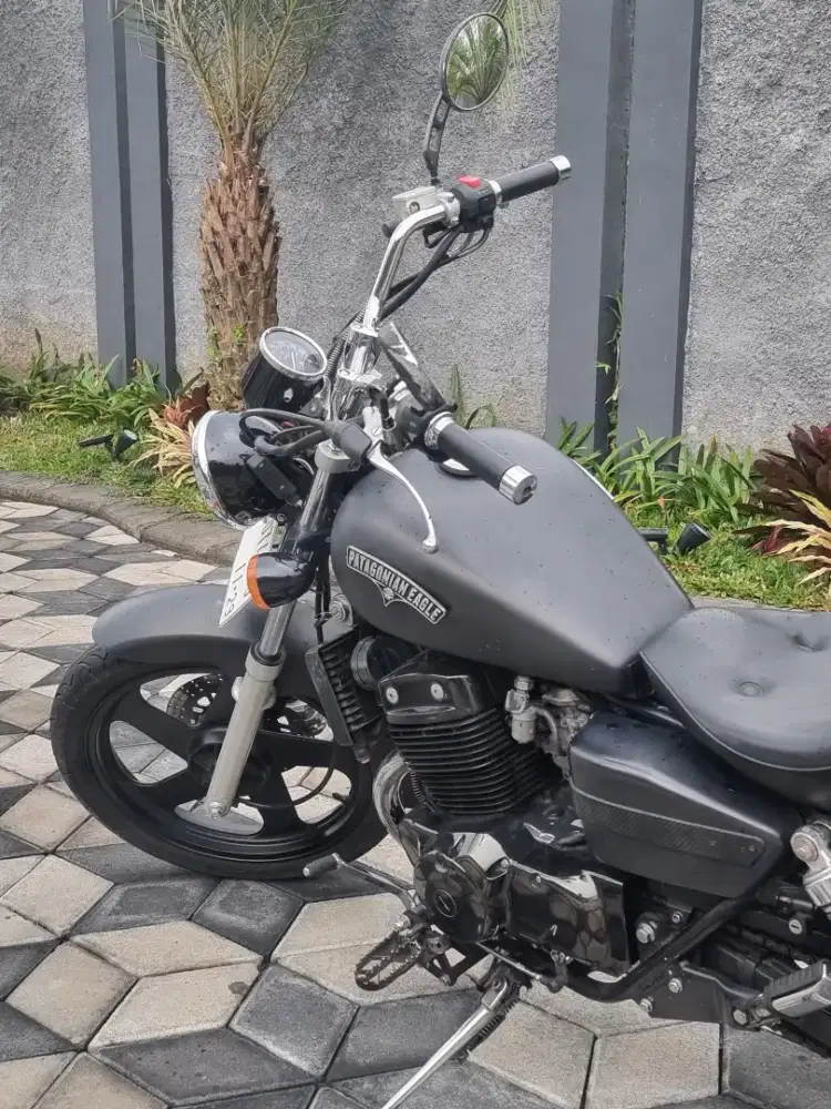 Benelli Patagonia Eagle 250 thn 2019 Hitam Doff Plat L Sby Koko Motor