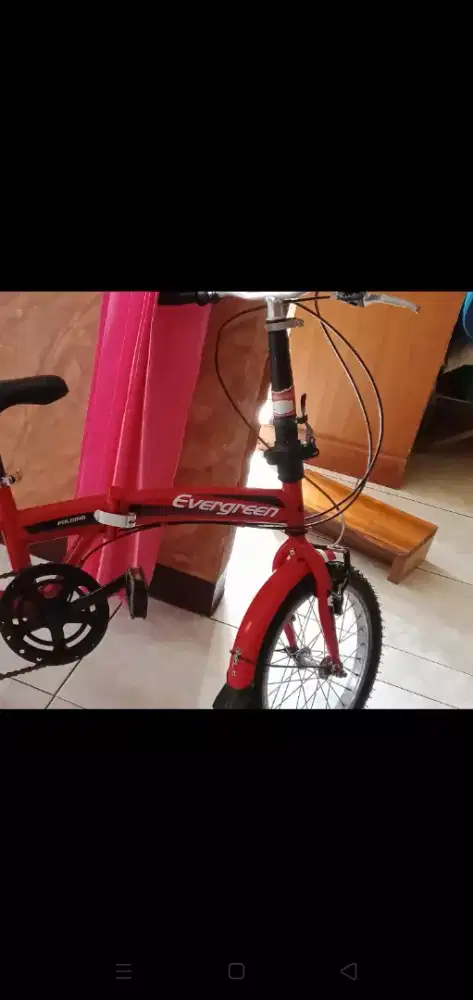 Sepeda lipat jarang di pake