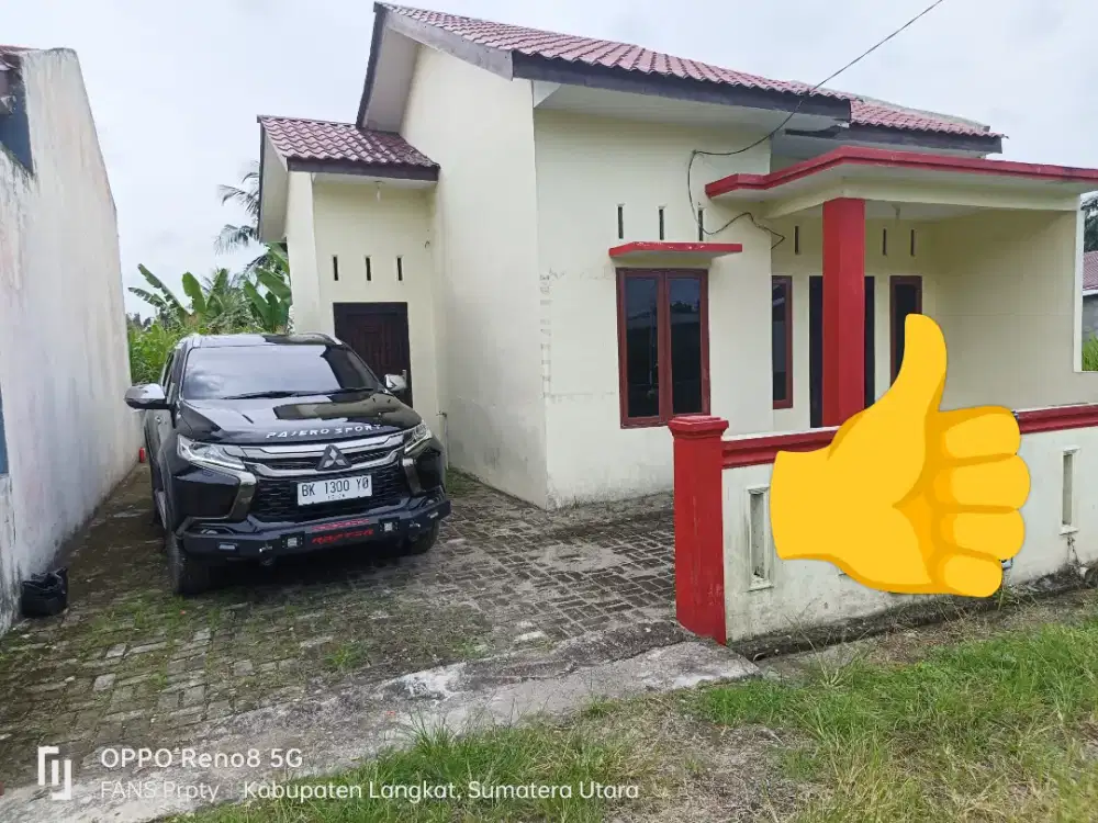 Dijual Cepat Rumah Cantik Strategis Binjai Murah Bawah Harga Pasaran