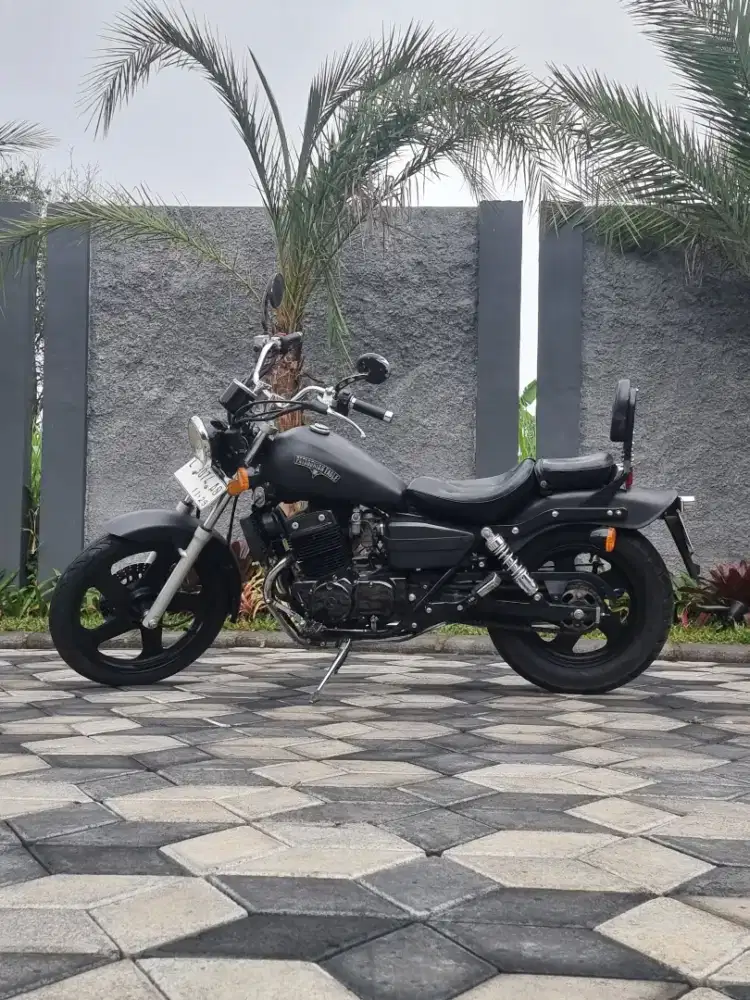 Benelli Patagonia Eagle 250 thn 2019 Hitam Doff Plat L Sby Koko Motor