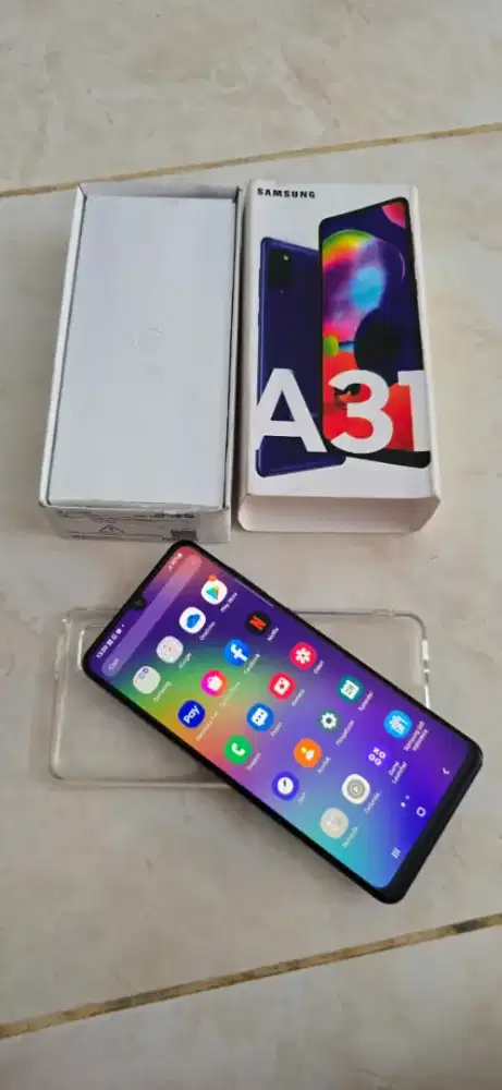 Samsung A31 Ram 8/128gb Lengkap