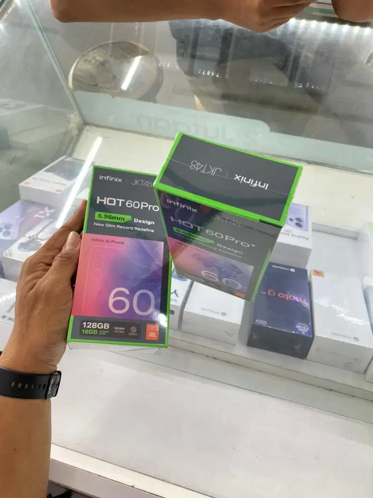 Infinix hot 60pro+ 128gb murah