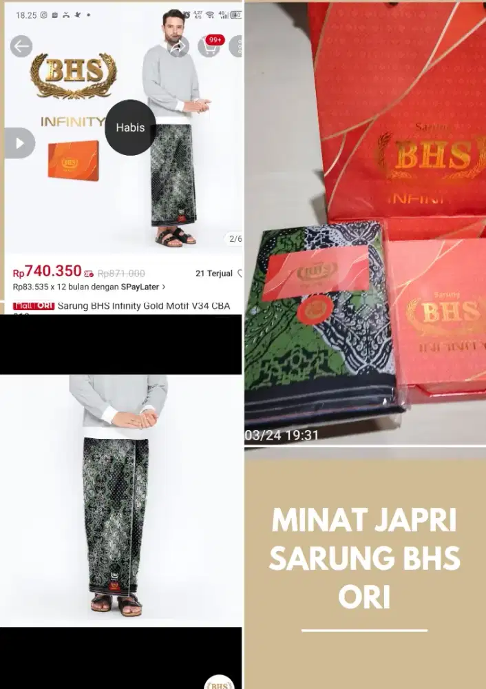 Sarung bhs original