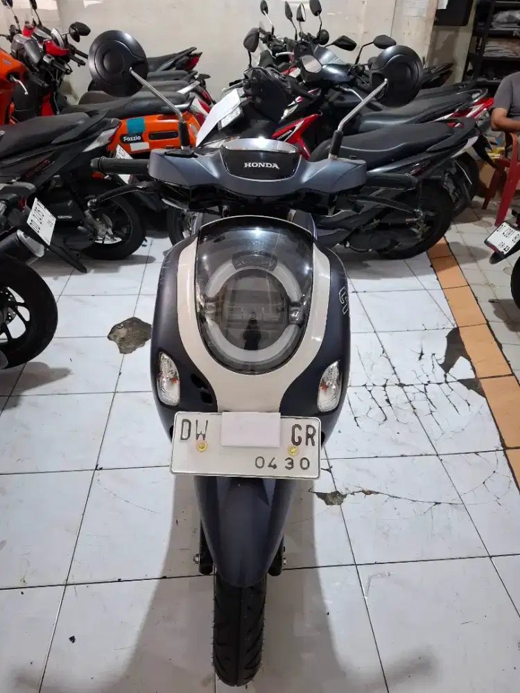 Honda Scoopy 110cc 2025 biru