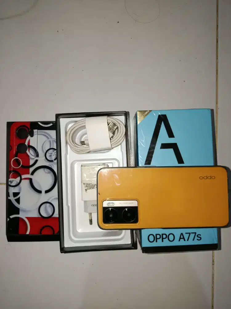 HANDPHONE OPPO A77S 8/128 ORANGE