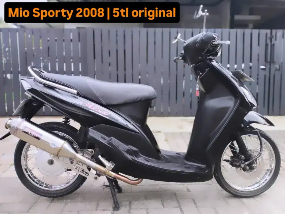 Yamaha Mio Sporty 2008 Asli 5tl | Orian mulus siap pakai siap modif