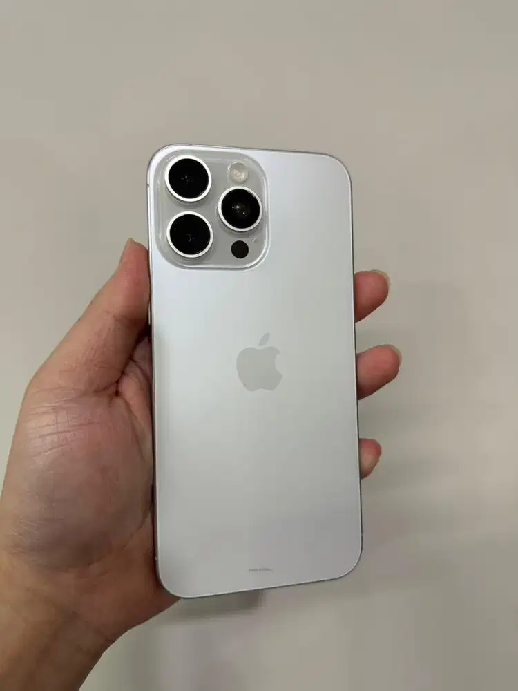 iPhone 15 Pro Max 256 GB - White Titanium - ex iBox