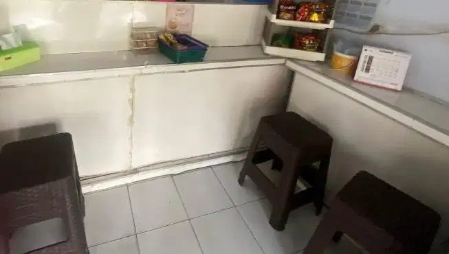 Dijual meja warmindo, warkop