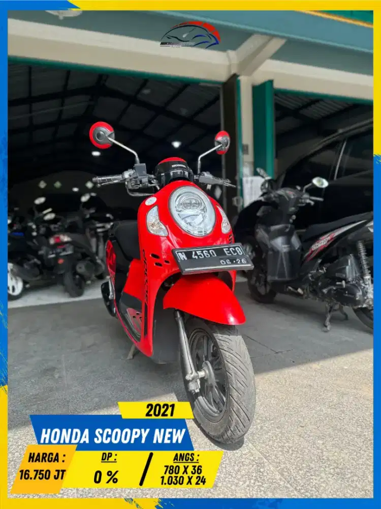 HONDA SCOOPY NEW 2021 SIAP ANGKUT BOSSKU HIKMAH MOTOR KEPUH MALANG
